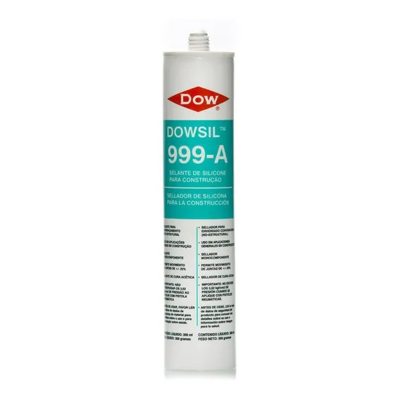 Silicone Acetico Dowsil 999a Preto 300ml / 310grs Foto 1