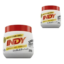 Silicone Gel Indy Não Engordura Protege Revitaliza 480g Foto  mini 1