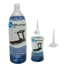 Silicone Lubrificante Esteiras Elétrica Jac 1 Litro + Frasco Foto mini 1