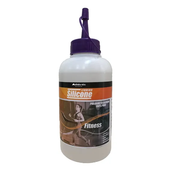 Silicone Lubrificante Líquido Athletic 250ml Para Esteiras Foto 1