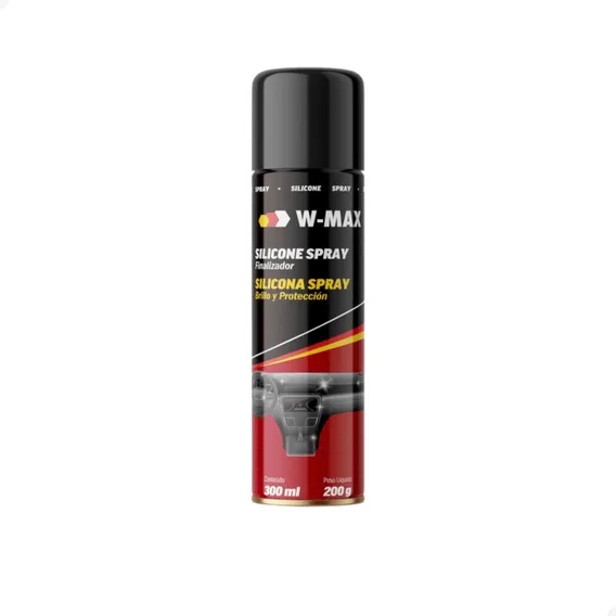 Silicone Spray Automotivo 300ml Wurth/w-max Alta Performance Silicone Spray Para Esteira Silicone Aerosol Alta Qualidade Rssales Foto 1