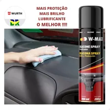 Silicone Spray Automotivo 300ml Wurth/w-max Alta Performance Silicone Spray Para Esteira Silicone Aerosol Alta Qualidade Rssales Foto mini 3