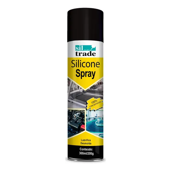 Silicone Spray Siltrade 300ml/200g Foto 1