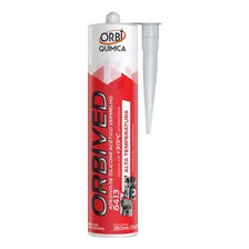 Silicone Vermelho Acetico Alta Temperatura 250g Orbi Foto mini 1