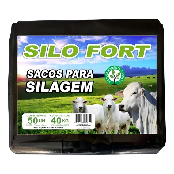 SILO FORT saco para silagem com 1000 sacos Foto 1