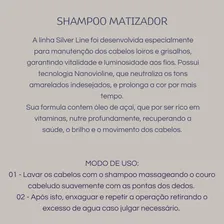 Silver Line Shampoo E Condicionador Matizadores Vloss 300ml Foto mini  3