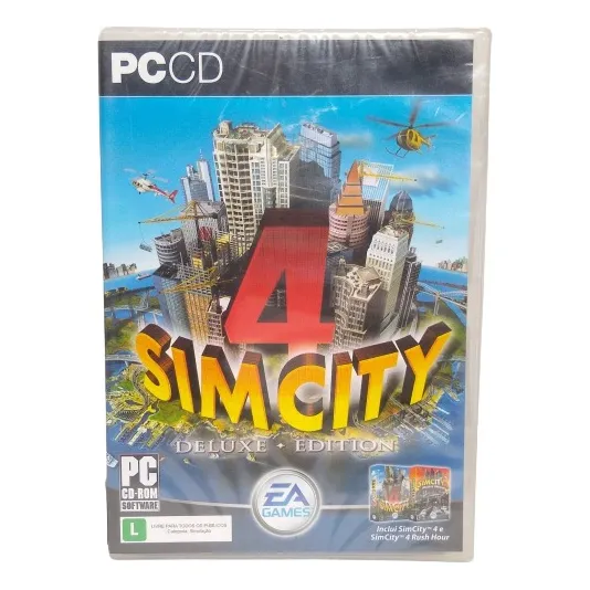 Simcity 4 Deluxe Edition Pc Físico Foto 1