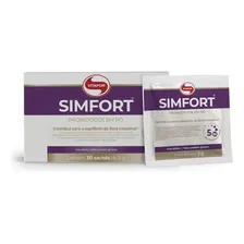 Simfort 30 Sachês 2g - Vitafor Probiotico Sabor Sem sabor Foto mini 4