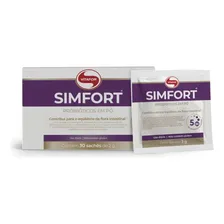 Simfort Probiótico 30 Sachês (2g Cada) Vitafor Sabor Único Foto  mini 1