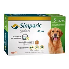 Simparic 80 Mg 20 A 40 Kg 3 Comprimidos - Full Foto  mini 1