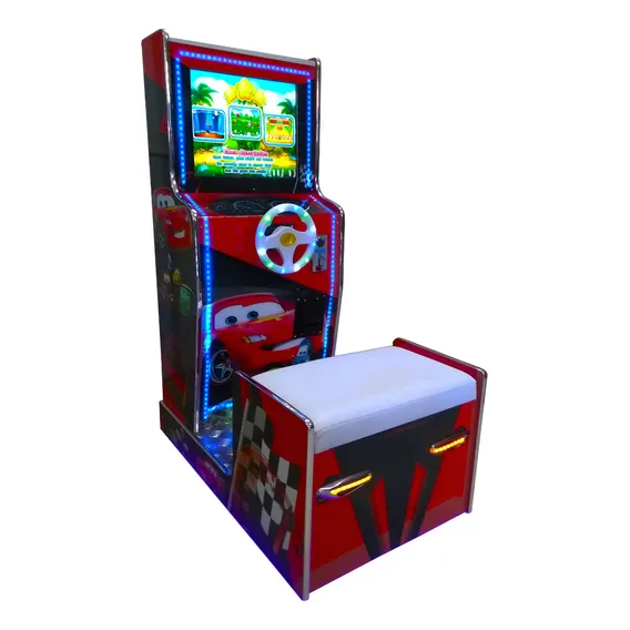 Simulador Corrida Brinquedo Para Buffet Infantil Kid Raider Foto 1