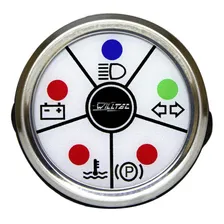 Sinaleira Branca 5 Funções Bateria Seta Farol Freio Água Foto mini 1