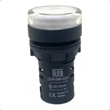 Sinaleiro Com Led 220v Branco Cew-sm0 Weg Foto  mini 1