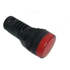 Sinaleiro Led 220v Vermelho Ip65 Metaltex Foto mini 2