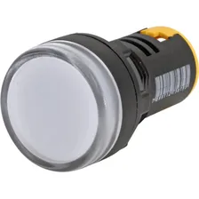 Sinaleiro Led 22mm Branco 250vca L20-ar2-wp Metaltex Foto mini 1