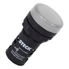 Sinaleiro Led 24v Branco Slds245 Steck Foto mini 1