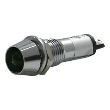 Sinaleiro Metálico 8mm 110v Led Branco Tpn - Metaltex Foto mini 1