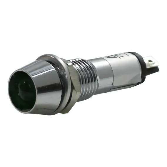 Sinaleiro Metálico 8mm 110v Led Branco Tpn - Metaltex Foto 1