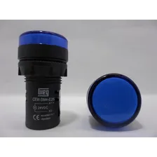 Sinaleiro Weg 22mm 24vcc/vca Azul Foto mini  2