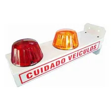 Sinalizador De Garagem Com Leds E Bip Sonoro Saida Veiculos Foto mini 1