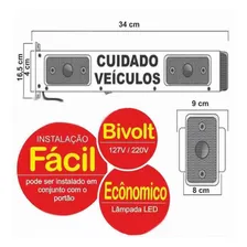 Sinalizador De Garagem Entrada E Saída - Bivolt Capte Foto  mini 1