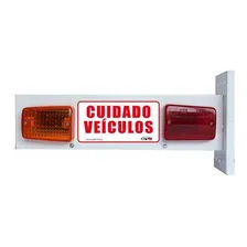 Sinalizador De Garagem Sonoro Veicular Placa Temporizadora Foto mini 1