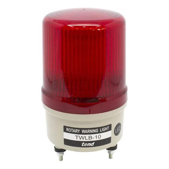 Sinalizador EmergĂȘncia Rotativo Led/buzzer Vermelho 24v Foto 1