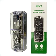 Sinalizador Semáforo 40 Leds 12v Condomínio Escolas Empresas Luz Verde-vermelho Foto mini 4