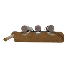 Sino Pin De Mesa 3 Canos 15cm - Harmonizador Feng Shui Foto mini 4