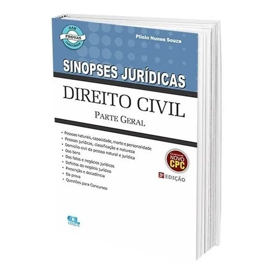 Sinopses Jurídicas Direito Civil - Parte Geral Foto 1