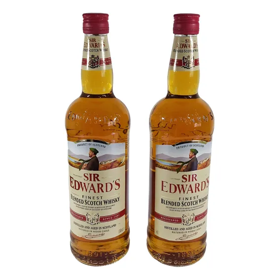 Sir Edwards Whisky Scotch Escocês 1 L Foto 1