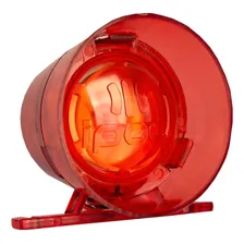 Sirene Alarme Audiovisual Alarme 2 Tons Som Luz Pisca Ipec Foto mini 1