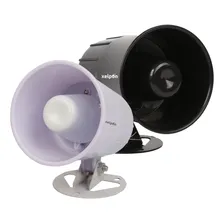 Sirene Alarme Residencial E Cerca Elétrica 12v Alta Potente Cor Branco Foto mini  2
