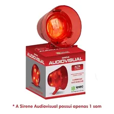 Sirene Audiovisual 1 Som Para Alarme 12/24v Ipec Foto mini 2
