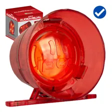 Sirene Audiovisual 1 Som Para Alarme 12/24v Ipec Foto mini 1