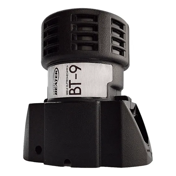 Sirene Beatek Eletromecânica Bt-9 1mt Bivolt Cor Preto Foto 1