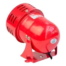 Sirene Rotativa Para Rel贸gio De Ponto 220 Volts Cor Vermelho 220v Foto mini 2