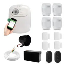 Sistema Alarme Residencial Intelbras 8 Sensores Sem Fio App Foto  mini 1