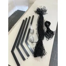 Sistema Anti Fuga De Gatos Para Muros - Kit 7 Hastes + Rede Foto mini 4