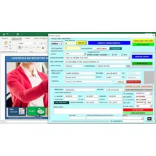 Sistema Controle Im贸veis Aluguel Residencial Comercial Excel Foto mini 1