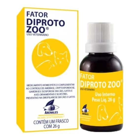 Sistema De Terapia Arenales Fator Diproto Zoo Pet 26g Foto 1