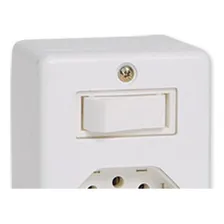 Sistema Ilumi Branca (1 Simples + Tomada 10a) 63200 Foto mini 3