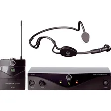 Sistema Microfone Sem Fio Headset Akg Pw Sset Sport A 45 Foto mini 1