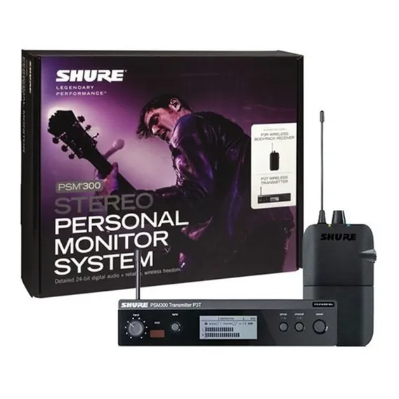 Sistema Sem Fio Shure In Ear Psm 300 P3tbrra215cl Bivolt Foto 1