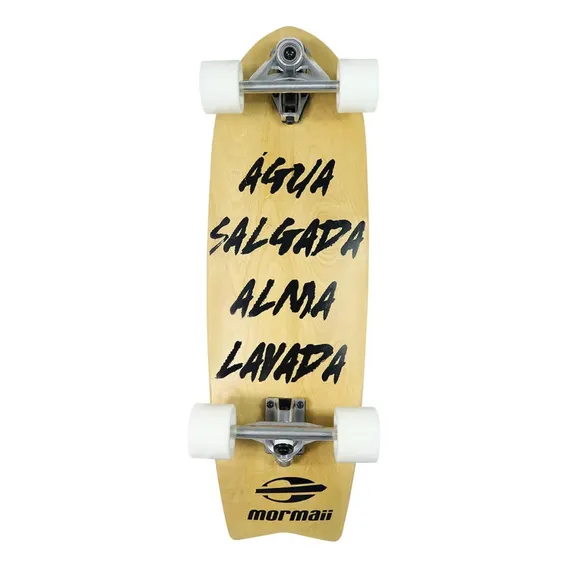 Skate Carver Mormaii Simulador De Surf SWINGBOARD MORMAII AGUA SALGADA, ALMA LAVADA Foto 1