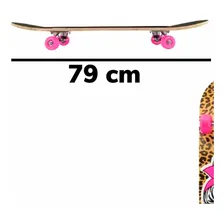 Skate infantil skate Skate infantil sk8 desenho caveira Foto mini  3