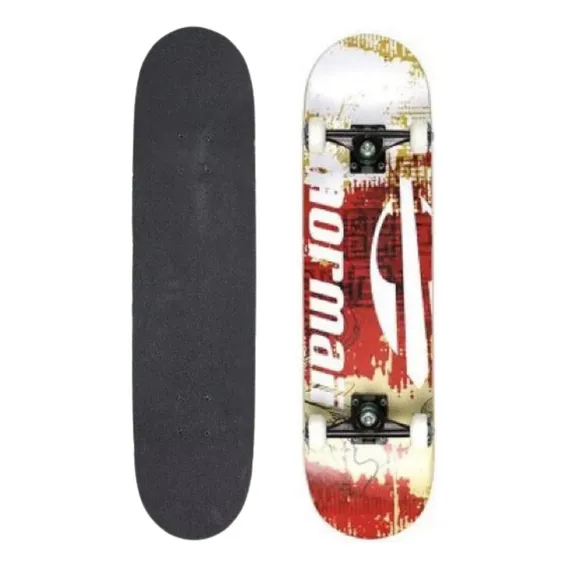 Skates Profissional Mormaii Chill Completo Cz Abec-5 Maple Cor das rodas Branco Cor dos rolamentos Preto Foto 1