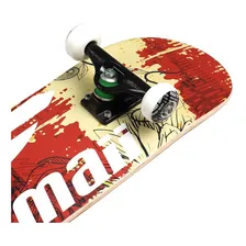 Skates Profissional Mormaii Chill Completo Cz Abec-5 Maple Cor das rodas Branco Cor dos rolamentos Preto Foto mini 2