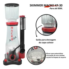 Skimmer Para Aquário Até 800 Litros Macro Aqua Kp30 Cone Foto mini  3