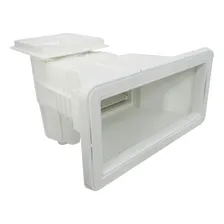 Skimmer Para Piscina Boca Larga Branco Sodramar Foto  mini 1